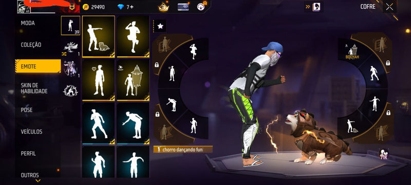 💸 Conta Free Fire Top — Barbinha + Angelical Verde + Mano Max + Naruto