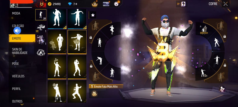 💸 Conta Free Fire Top — Barbinha + Angelical Verde + Mano Max + Naruto