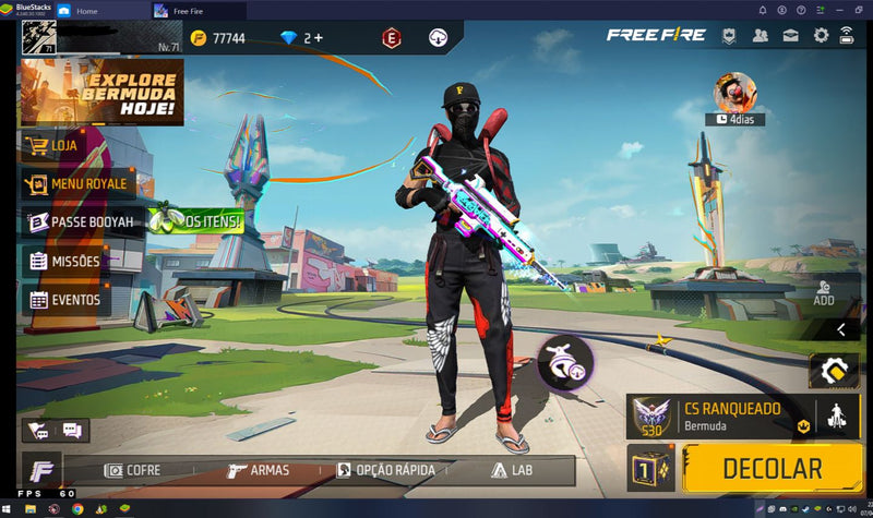 🔥🔥💎 CONTA FREE FIRE RARÍSSIMA – COM 1º E 2º PASSE + 3 ANGELICAIS 💎🔥🔥