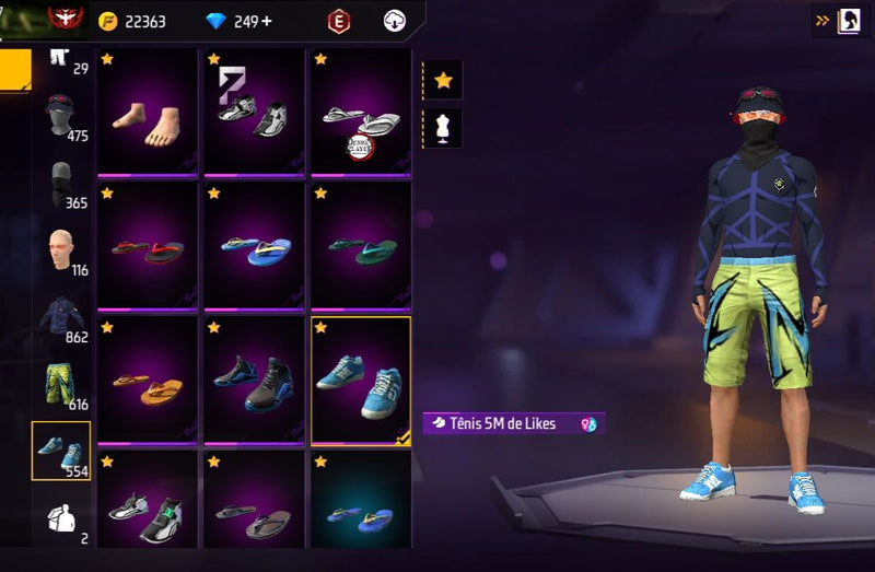 💎🔥💎 Conta FREEFIRE LEVEL 79 muito valiosa passes antigos 4, 5, 6, 7, 8, 9, 10...