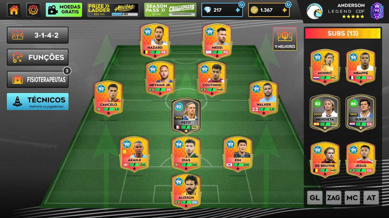 🎮 Conta DLS 25 🔥 | Único Dono ✅ | Jogadores Exclusivos e Fora do Meta ⚡ | Pra Quem é Exigente!