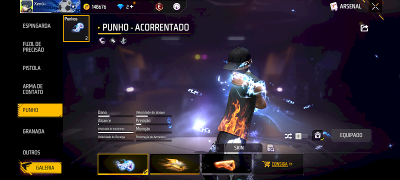 🔥 CONTA UNISSEX FREE FIRE — UM VERDADEIRO SHOW DE RARIDADES! 🔥