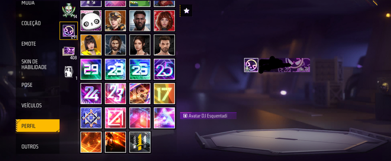 💎 Conta Free Fire Muito Gemada — Dino Angelical + Naruto + Bandeirão Pirata + Angelicais