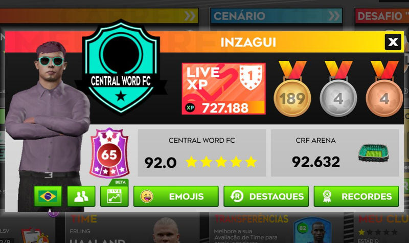 🏆 Conta DLS 25 🔥 | Time com os melhores jogadores pra Começar no Topo!